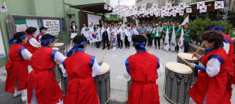 동구 가양2동, 해방둥이 어르신과 함께 외친 “대한민국!”