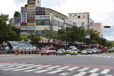 계룡소방서, 소방차 길터주기 국민 참여훈련 실시