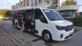 아산시, 중형 저상버스 표준모델 시범 운행