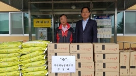 청양군 목면사무소에 불우이웃돕기 기탁 이어져