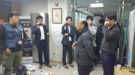 15시간의 점거농성과 철회 배경은.