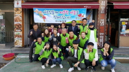 유성구 진잠동 ‘더-나눔 봉사단’ 어르신 점심 대접