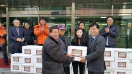 한국마사회 대전지사, 월평종합사회복지관 관내 5개 경로당에 김치 300㎏ 전달