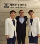 유로실리콘 제조사 부사장, 제이준성형외과와 안전한 가슴성형에 대해 논의