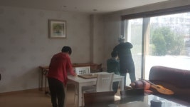세종시 아름동, 찾아가는 경로당 자원봉사
