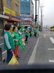 성남동새마을협의회·부녀회 교통질서 봉사