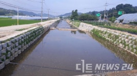 천안시, 우기전 지방하천 재해복구사업 마무리