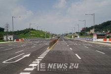 아산 동서축 이순신대로 전면 개통