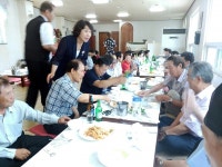 유성구 온천1동, 무더위쉼터 점검 및 노인회 간담회 가져