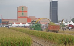 당진시, 사료용 벼 생산 시연회