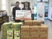 정림동, 대전충남양돈농협으로부터 백미와 라면 후원받아