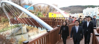 동구, 대동하늘공원과 우송대 동캠퍼스 연결보도교 완공