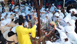 동구, 정월대보름 공주말 디딜방아뱅이 재연행사