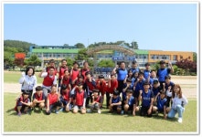 청양 정산초, 경찰관과 함께하는 축구 꿈놀이 가져