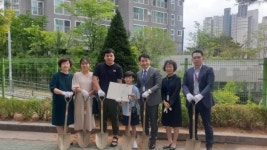 [포토] 천안용소초등학교 김영욱 학생, 환경부장관상 수상