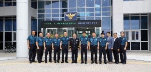 이명교 충남경찰청장 태안 여름경찰서 방문...격려