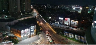 천안시, 신성1교·2교 경관조명 새단장