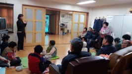 용운동, 경로당 어르신 건강 지킴이 활동 큰 호응