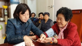 용운동, 경로당 어르신 건강 지킴이 활동 큰 호응