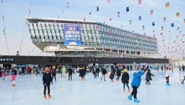 세종시 21일 세종시청앞 광장 야외스케이트장 문열어