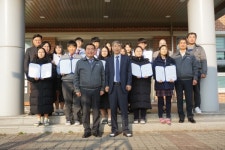 인팩혼 시스템(주), 천남중학교에 장학금 수여