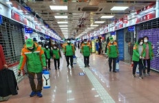 대전 동구, 자율방재단 코로나19 방역활동