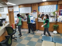 대전 대덕구 법1동새마을회, 코로나19 예방 방역활동