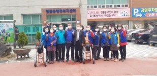 천안시 청룡동 바르게살기위원회, 코로나19 방역 구슬땀