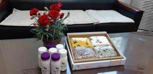 천안시 북면, 독거노인 장수 기원...카네이션 전달