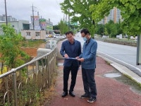 천안시 동남구, 장마철 대비 주요 공사현장 점검