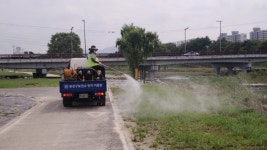 유성구 보건소, 장마 후 방역 활동 총력