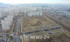 도안 호수공원 1블록 아파트 25일 오픈