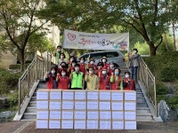 효동 샘골봉사회, 홀몸어르신 30명에게 선물상자 전달