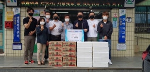 대덕구 오정동 이서사랑, 이웃돕기 후원물품 전달
