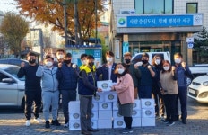 서구노인복지관, 국제로타리 3680지구로부터 김장김치 후원 받아