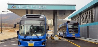 아산시, 충청권 최초 '수소 시내버스' 가동
