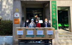 특허법원 사랑나눔회, 서구 취약계층 어르신에게 식료품키트 전달