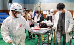 당진시, 75세 이상 코로나 접종 모의훈련