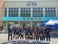 천안봉서중학교 2021 태백산배 전국남녀중고배구대회 3위 입상