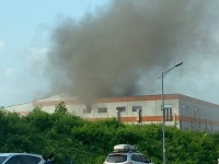 천안 풍세산업단지 전해액 생산 공장서 화재