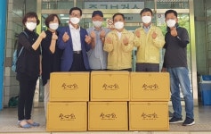 중구 은행선화동, 주민자치위원회와 노인회장단 보건소 직원위문