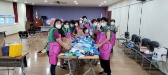 대전동구홍도동부녀회, 아이스팩 전통시장에 전달
