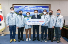 계룡시 상하수도과 직원, 환경부 우수기관 포상금 전액 기부