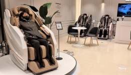 롯데백화점 대전점 명절 효도선물 안마의자 어때요?