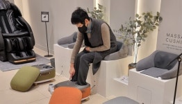 롯데백화점 대전점 명절 효도선물 안마의자 어때요?