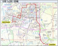 천안시, 쌍용역 경유 시내버스 12번 노선 조정