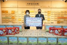 롯데케미칼㈜연구소, 행복누리재단에 500만원 상당 후원물품 기탁