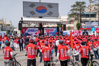 아산 찾은 김태흠 