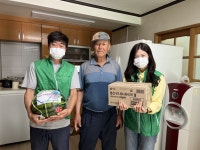 산내동 지역사회보장협의체,  사랑의 수박 나눔