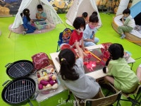 공주 상서초와 교동초 병설 유치원 체험활동 눈길